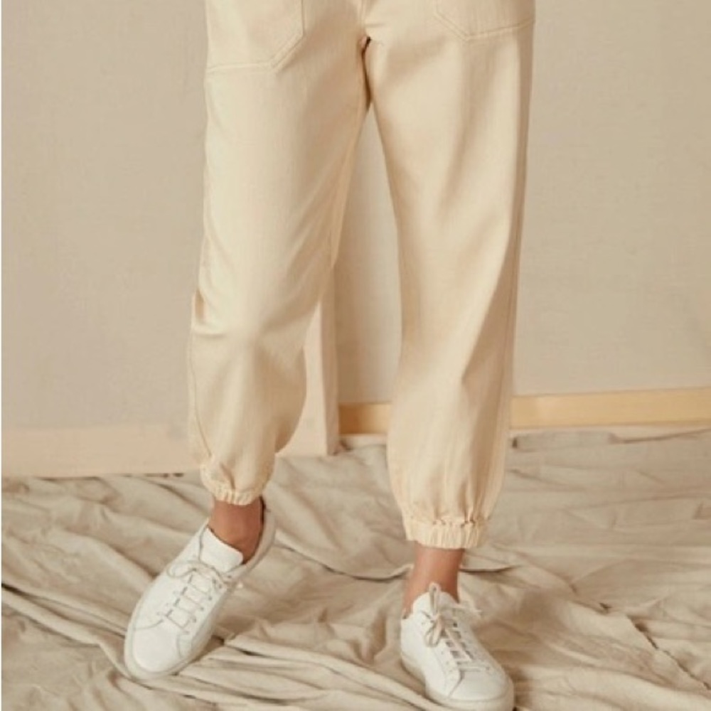 NEW Joie Clive Pants in Bleached Stone Size 0 - Picture 4 of 4